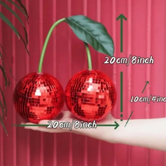 Pink Disco Cherry Decor - Picture 3 of 3